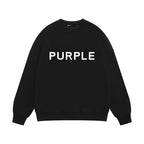 Street style Purple Brand sweatshirts