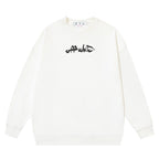 OFF-WHITE Paint Arrow Slim Sweatshirts