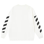 OFF-WHITE Diag Helvetica Sweatshirts