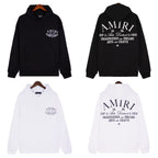 AMIRI Logo-Appliquéd Embroidered Cotton-Jersey Hoodies