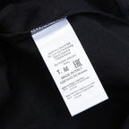 LANVIN Letter Embroidery T-Shirt