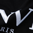 LANVIN Letter Embroidery T-Shirt
