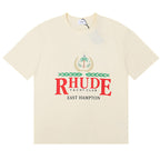 RHUDE East Hampton Crest  T-Shirts