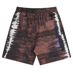 AMIRI Tie-dye letter logo printed casual shorts