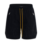 RHUDE logo-print drawstring swim Shorts