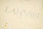 Gallery Dept X LANVIN Hand drawn doodle splash ink letters TEE