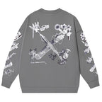 OFF WHITE Logo-Print Cotton Sweatshirts