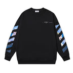 Off White Logo Cotton Sweatshirts