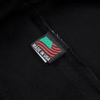 DENIM TEARS Spring Gardens Zip Hoodie Black