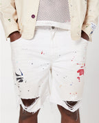 GALLERY DEPT. Flea Carpenter distressed-effect shorts
