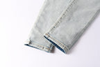 Purple Brand Crystal Diamond Jeans #9127