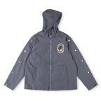 SAINT VANITY  Nylon Hooded Track Jacket
