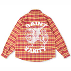 SAINT VANITY Old English Plaid Flannel Shirt