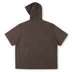 SAINT VANITY Embroidered Sporty Zipper Short-sleeved Jacket