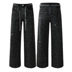 Purple Brand Crystal Diamond Jeans #9128