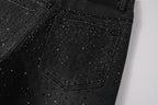 Purple Brand Crystal Diamond Jeans #105