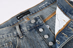 Purple Brand Crystal Diamond Jeans #9140