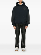 RHUDE Cross-Logo Hoodie