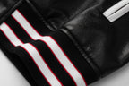 AMlRl Club Leather Varsity Jacket