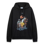 Off White Black Cotton Hoodie