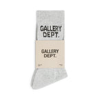 CLEAN HEATHER GREY SOCKS