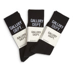 CLEAN BLACK SOCKS - SET OF 3