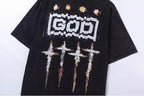 SAINT MICHAEL God Short Sleeve T-Shirt