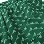 Rhude Letter Embroidered Hip Hop  Casual Split Shorts