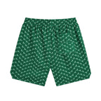 Rhude Letter Embroidered Hip Hop  Casual Split Shorts