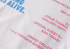 Gallery Dept Tokyo-limited colorful letter printing T-Shirts