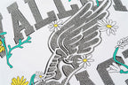 VALLEY Vale Forever WHITE BLING Rhinestone TEE